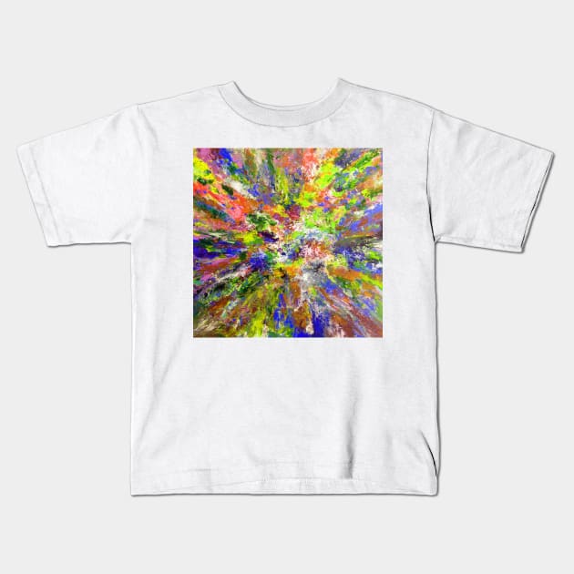 Abstract light Kids T-Shirt by OLHADARCHUKART